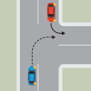 रास्ता देने के नियम — New Zealand Road Code illustration