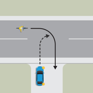 रास्ता देने के नियम — New Zealand Road Code illustration