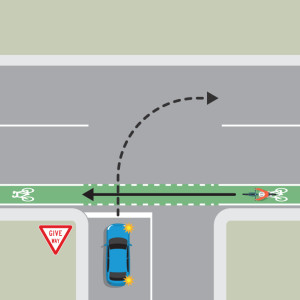 रास्ता देने के नियम — New Zealand Road Code illustration