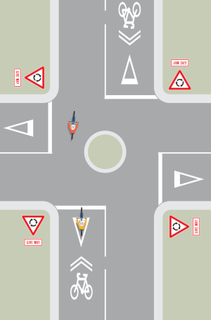 超車 — New Zealand Road Code illustration