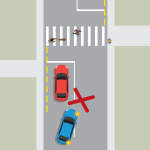 超車 — New Zealand Road Code illustration