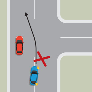 超車 — New Zealand Road Code illustration