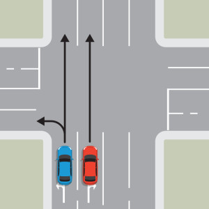 超車 — New Zealand Road Code illustration