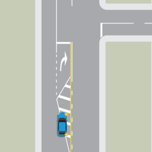 मोड़ (टर्निंग) — New Zealand Road Code illustration