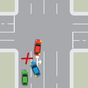 लेन का सही उपयोग करना — New Zealand Road Code illustration