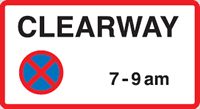 पार्किंग संकेत — New Zealand Road Code illustration