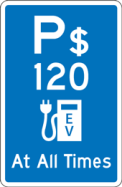 पार्किंग संकेत — New Zealand Road Code illustration