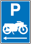 पार्किंग संकेत — New Zealand Road Code illustration