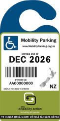 पार्किंग संकेत — New Zealand Road Code illustration