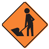 道路施工 — New Zealand Road Code illustration