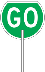 道路施工 — New Zealand Road Code illustration
