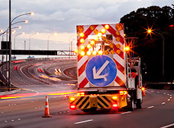 道路施工 — New Zealand Road Code illustration